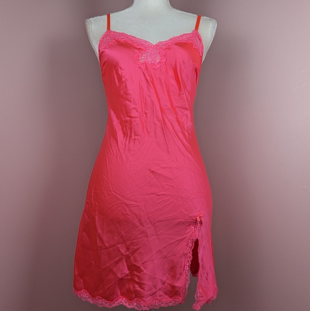 Victoria's secret pink slip dress